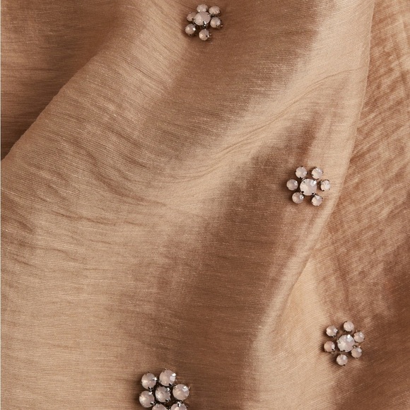 NWT H&M EMBELLISHED SHEER SKIRT - Picture 5 of 6